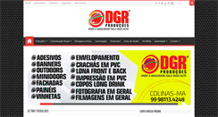 Desktop Screenshot of dgrproducoes.com.br